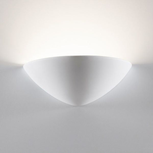 APPLIQUE DA PARETE BIANCA 1XE27 EKA BELFIORE