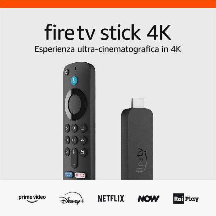 Amazon Fire TV Stick 4k con Telecomando Vocale