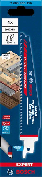 LAMA EXPERT Wood with Metal Demolition PER GATTUCCIO BOSCH S 967 XHM- 2608900396