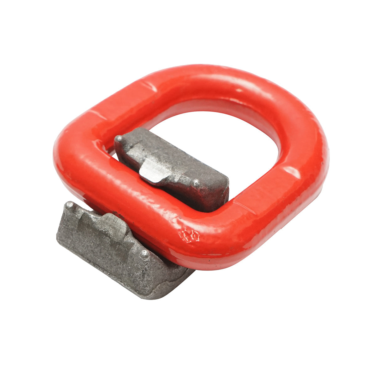 Ancoraggio/anello di sollevamento saldabile con molla, carico massimo supportato 5,3 tonnellate