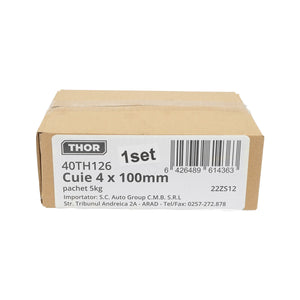 Chiodi da costruzione 4x100mm confezione da 5Kg