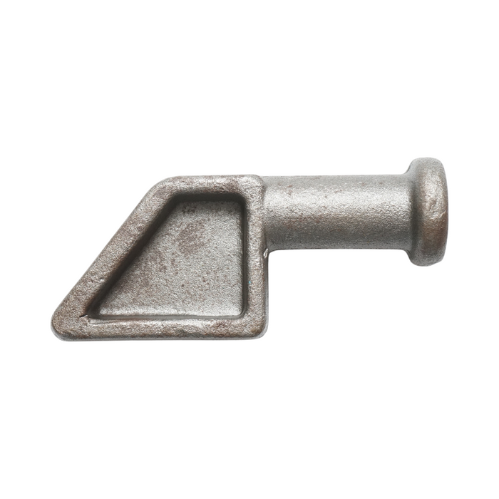 Chiudiporta per rimorchio saldabile, parte fissa 84x25x46