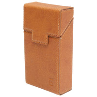 Custodia in pelle marrone per pacchetto di sigarette P20