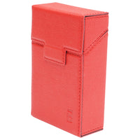 Custodia in pelle rossa per pacchetto di sigarette P22