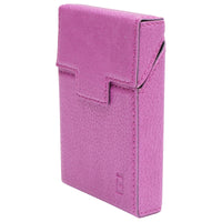 Custodia in pelle viola per pacchetto di sigarette P24