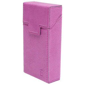 Custodia in pelle viola per pacchetto di sigarette P25