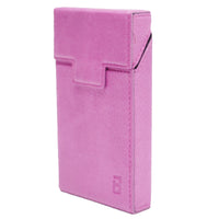 Custodia in pelle viola per pacchetto di sigarette P34
