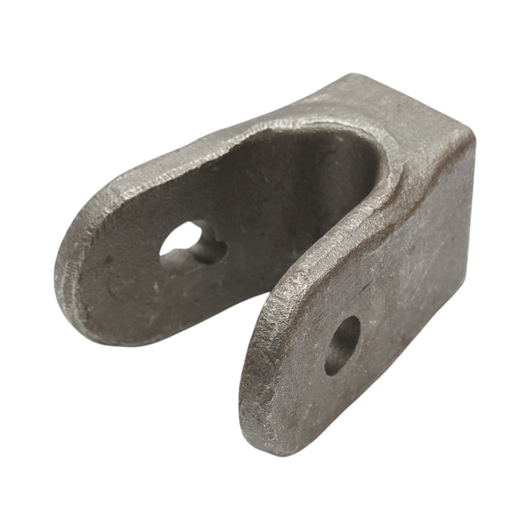 Forcella di montaggio per cerniera rimorchio saldabile 102x75x45mm