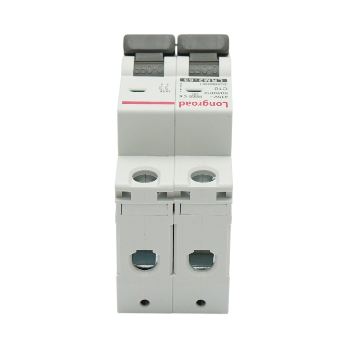 Fusibile automatico MCB 2P 10A 415VAC Longroad