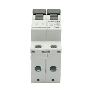 Fusibile automatico MCB 2P 10A 415VAC Longroad