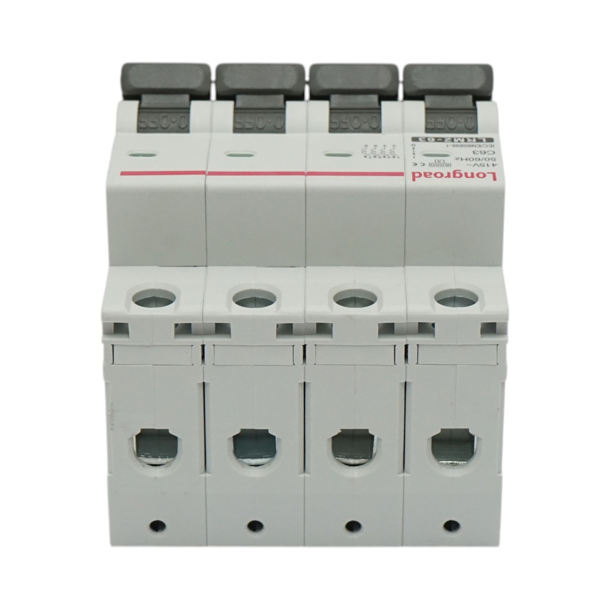Fusibile automatico MCB 4P 63A 415VAC Longroad