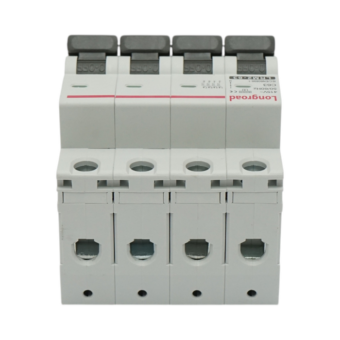 Fusibile automatico MCB 4P 63A 415VAC Longroad