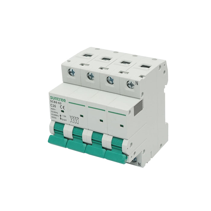 Interruttore automatico con fusibile tipo 3P+N, 16A 400VAC Suntree