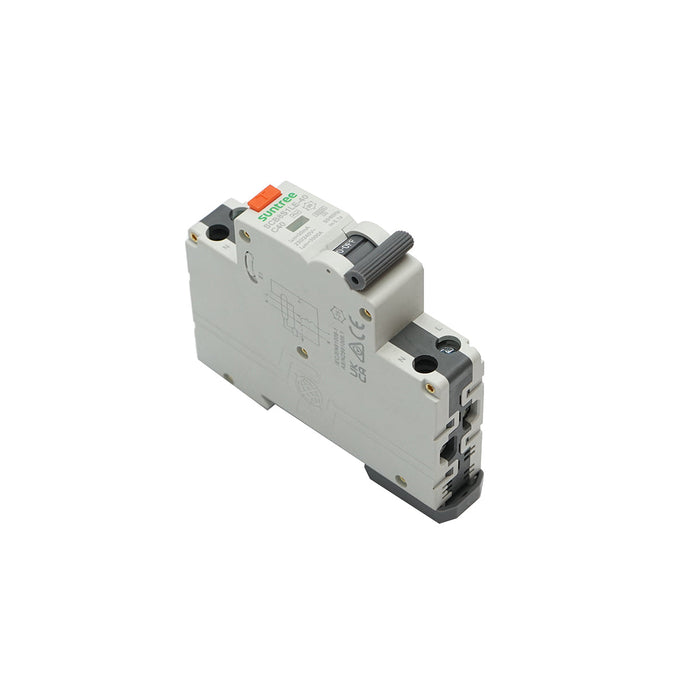 Interruttore automatico con protezione differenziale RCBO 1P+N 40A 30mA, AC Suntree