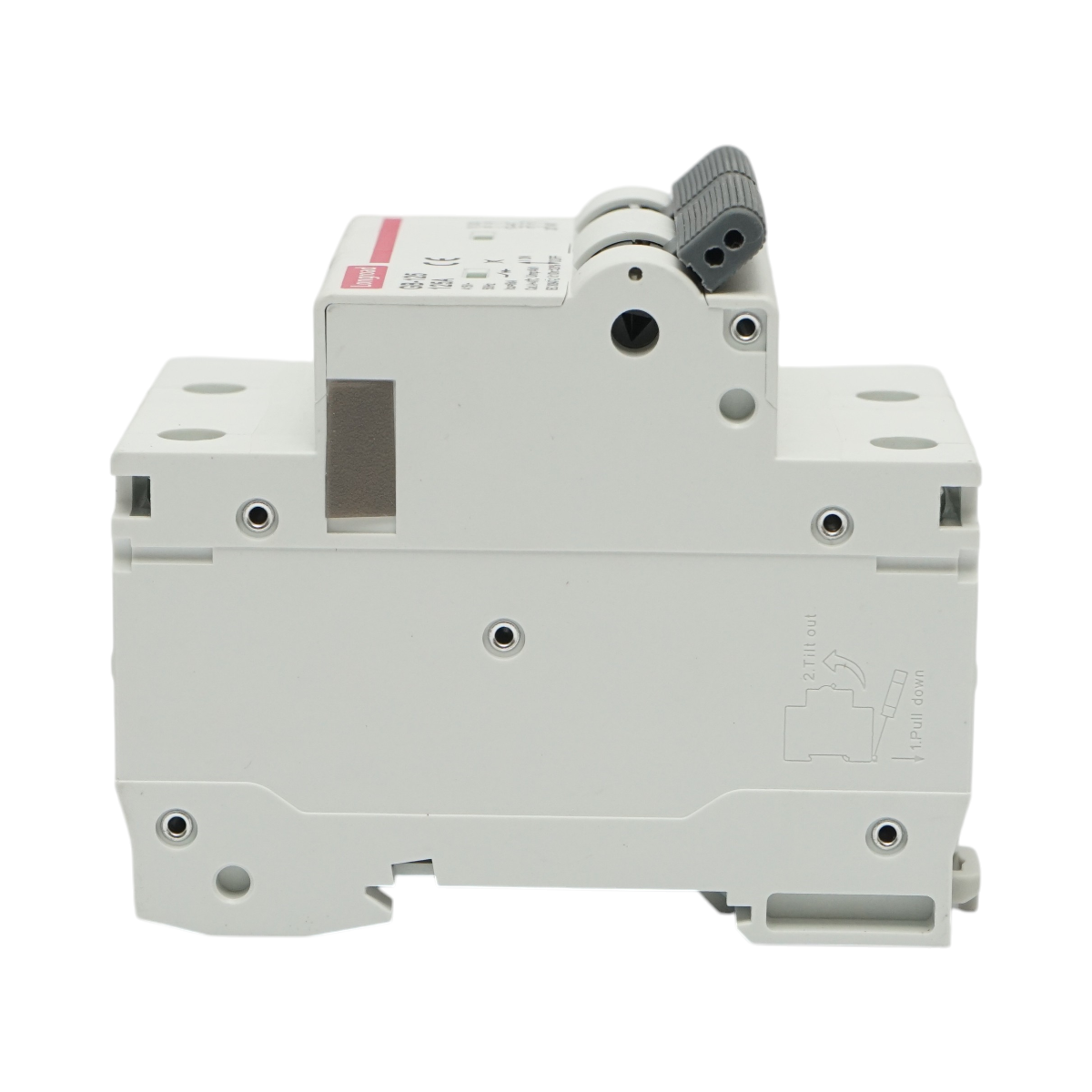 Interruttore automatico MCB 2P, 125A 415VAC, 6kA Longroad