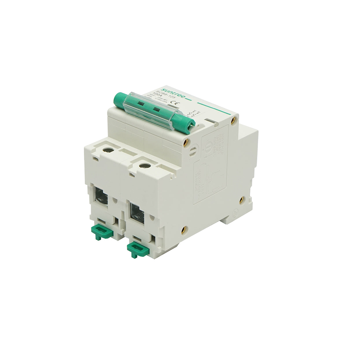 Interruttore automatico tipo 2P, 100A 400V, 4,5kA Suntree