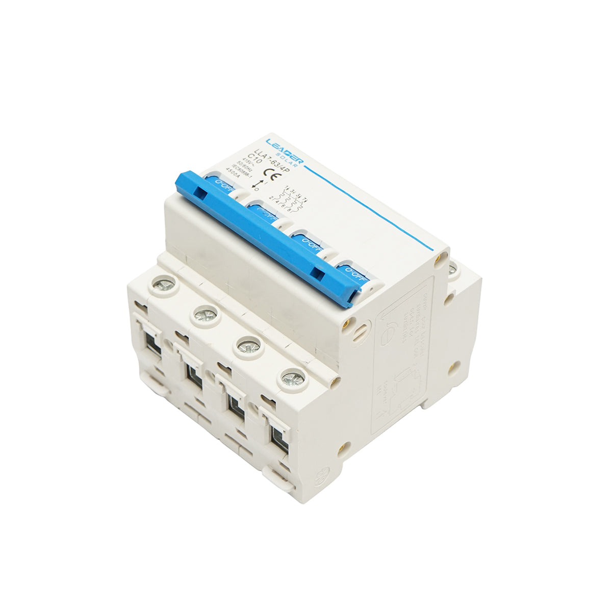 Interruttore automatico tipo 4P-10A-415VAC Leader
