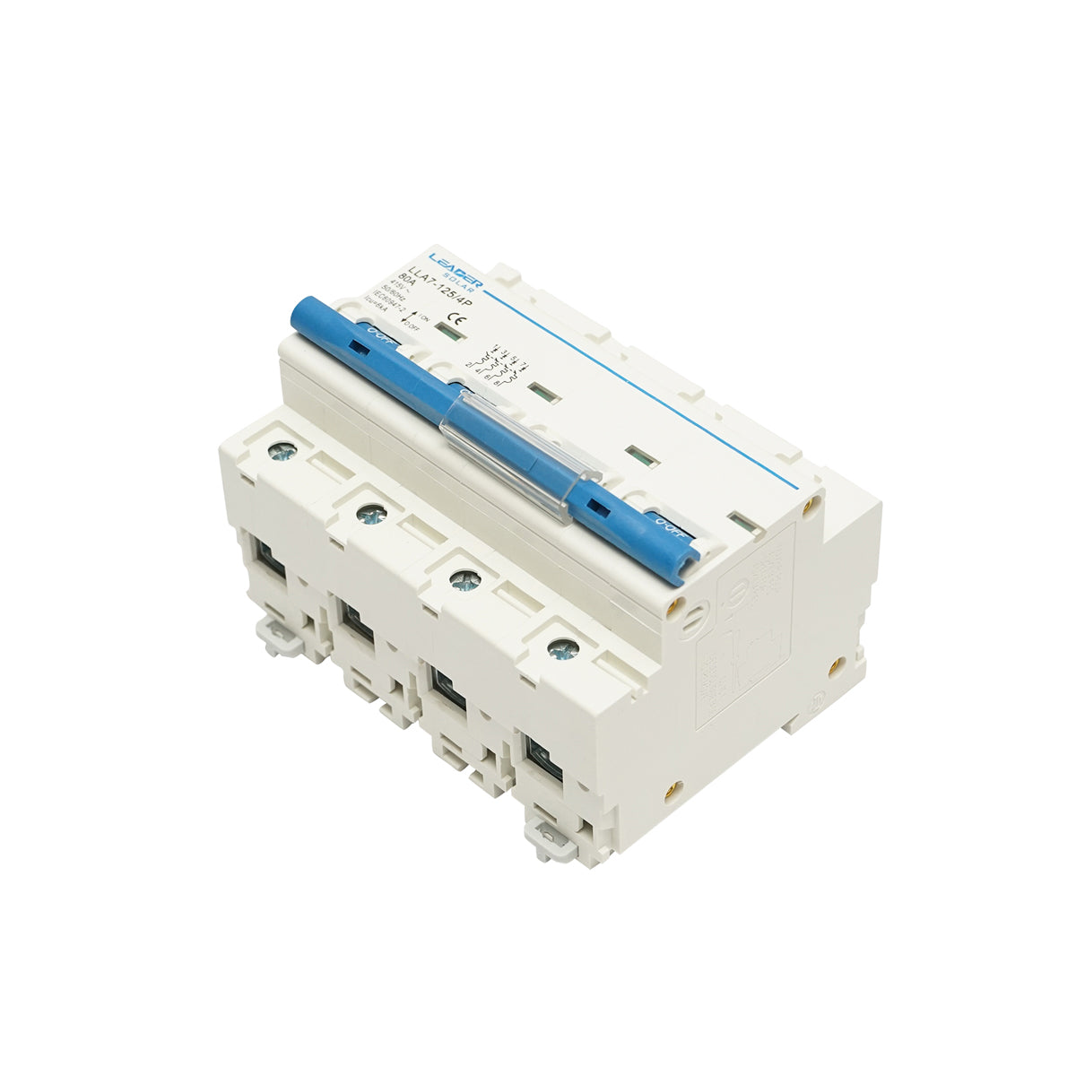 Interruttore automatico tipo 4P-80A-415VAC Leader