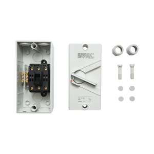 Interruttore sezionatore 3P, 440V AC, 20A ON/OFF con protezione IP66