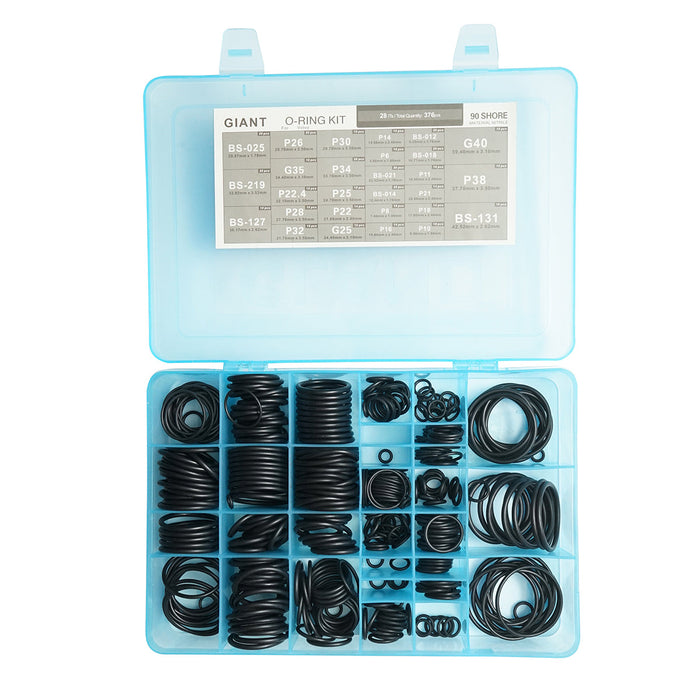 Kit O-ring Daewoo Volvo Doosan 376 pezzi