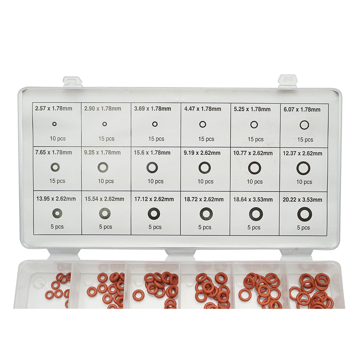 Kit O-ring Viton 180 pezzi