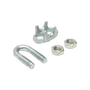 Morsetto zincato DIN 741-08