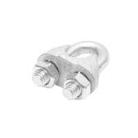 Morsetto zincato DIN 741-12