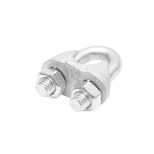 Morsetto zincato DIN 741-12