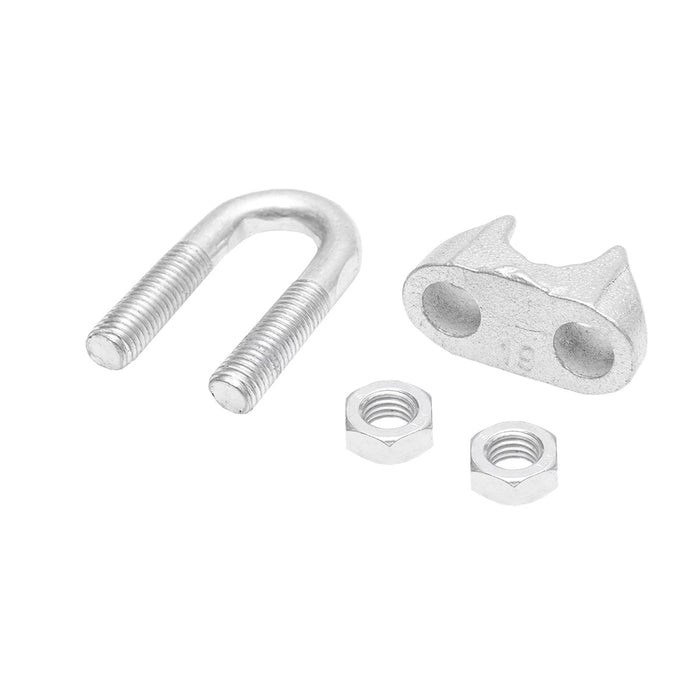 Morsetto zincato DIN 741-19/20