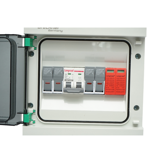 Pannello fusibile CC da 6 KW dotato di sistema ON/OFF GRID a 2 stringhe Breckner Germany