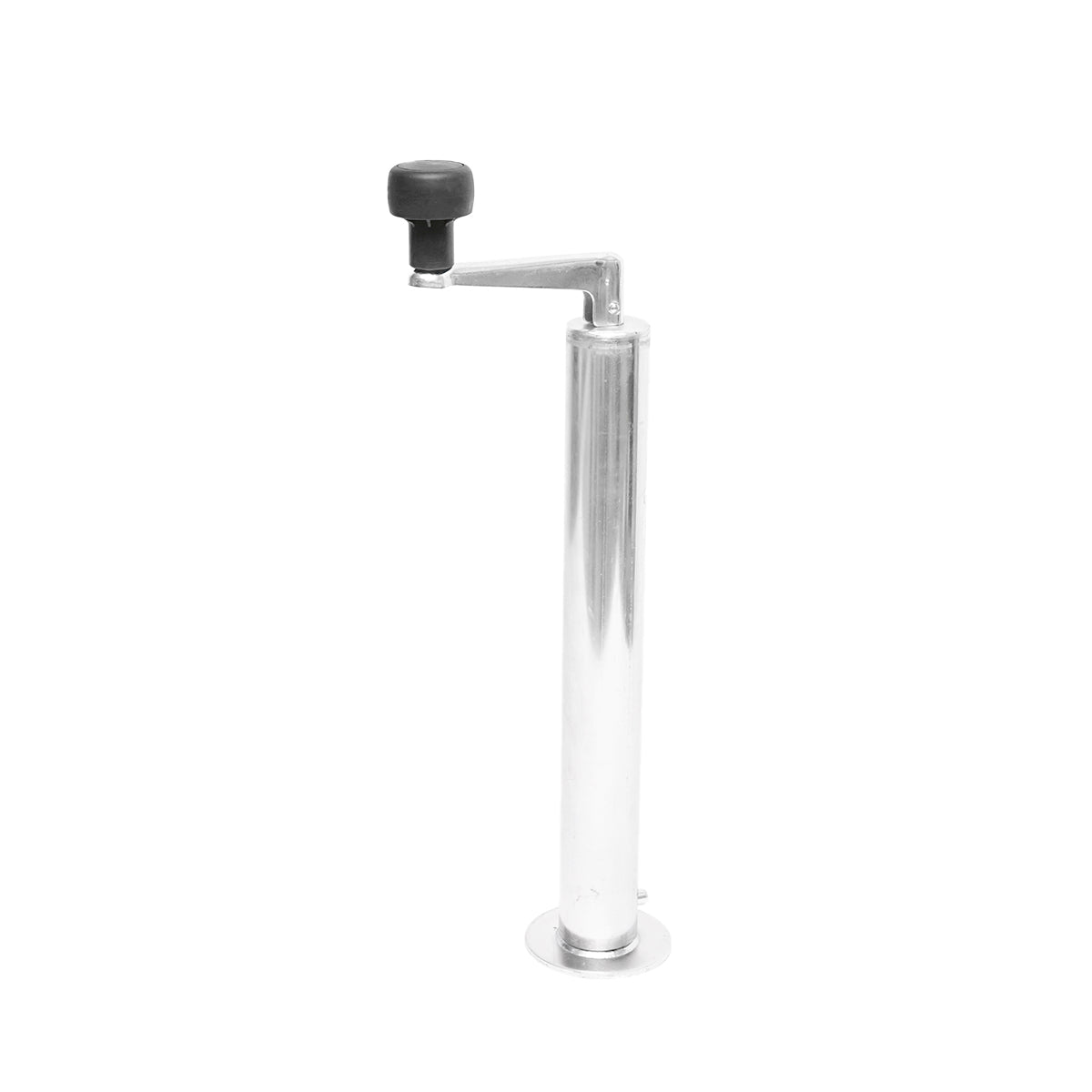 Piede di supporto regolabile per rimorchio, diametro 48 mm, altezza minima 390 mm, massima 640 mm