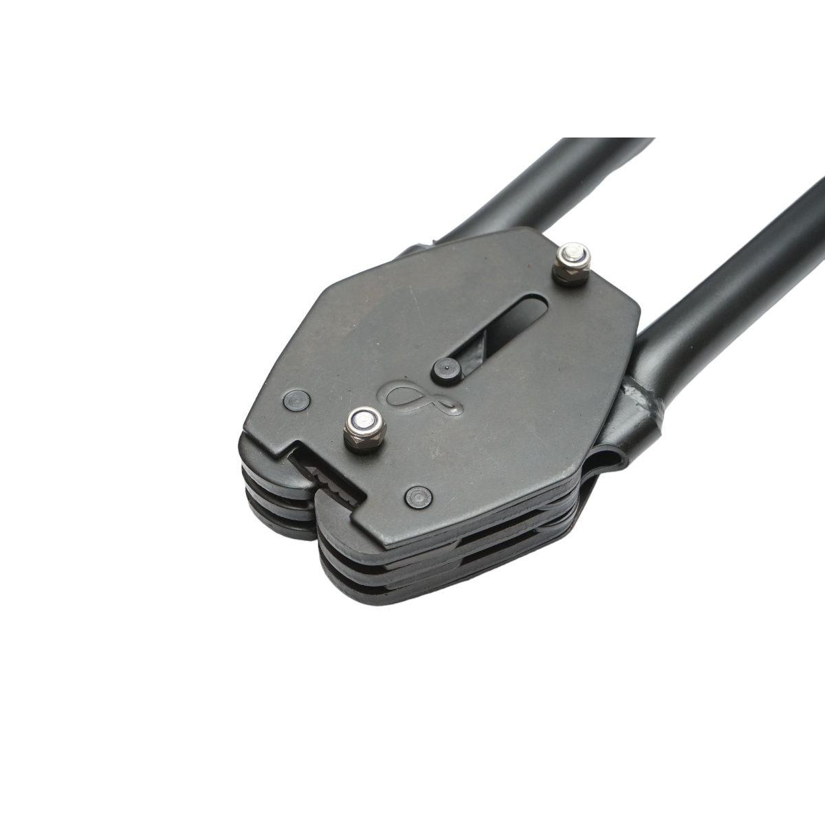 Pinza per crimpatura e cucitura per nastro PET, nastro PP