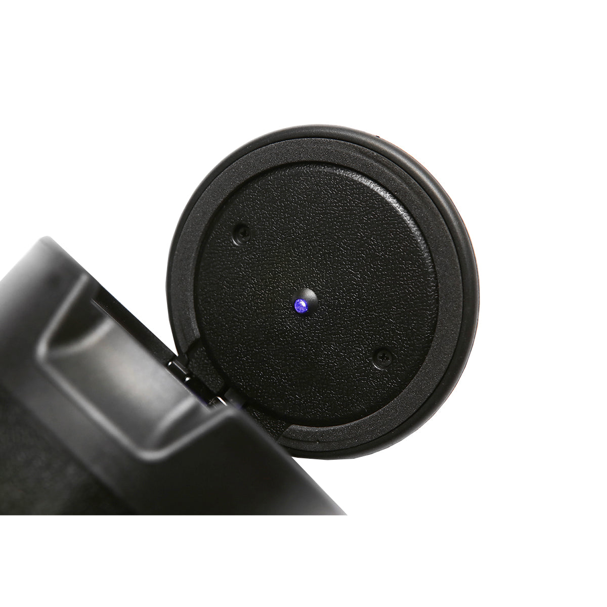 Posacenere universale per auto nero con luce LED blu