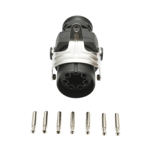 Presa universale per rimorchio a 7 pin 24 V codice OEM TM6009C Breckner Germany