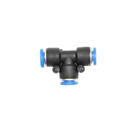 Raccordo rapido a T in plastica per tubo da 6 mm