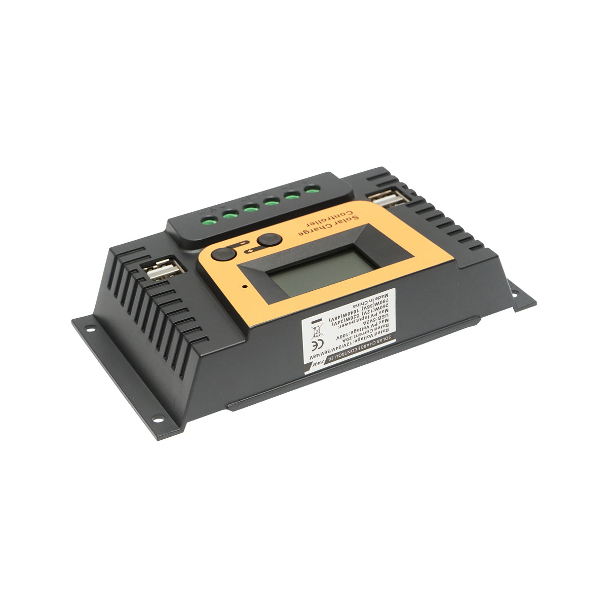 Regolatore di tensione per pannelli solari 12-24-36-48V 20A Breckner Germany