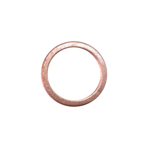 Rondella in rame 14x18