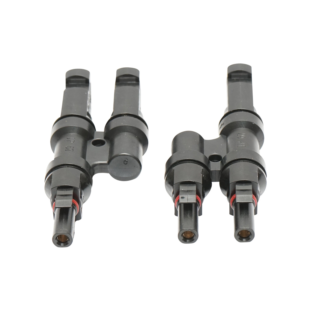 Set di 2 connettori MC4 tipo Y per cavo solare