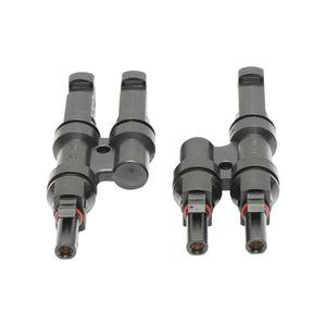 Set di 2 connettori MC4 tipo Y per cavo solare