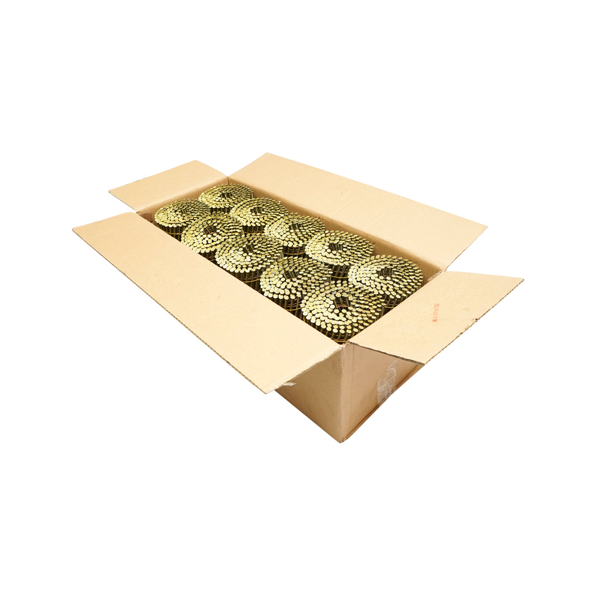 Set di 4500 chiodi su tamburo/rullo, anellati 3,1x90mm, 225 pezzi/rotolo