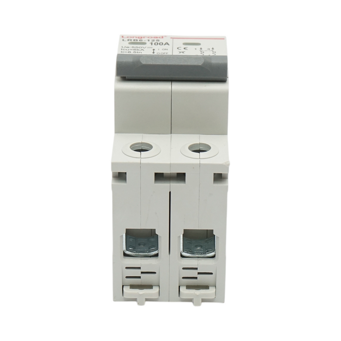 Sezionatore, interruttore automatico di sovraccarico 2P, 100A, 550VDC Longroad