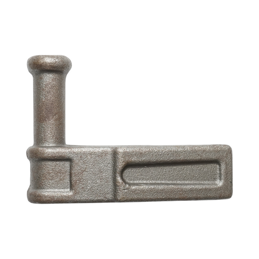 Supporto, bullone cerniera destra, rimorchio auto, saldabile 114x90x20mm