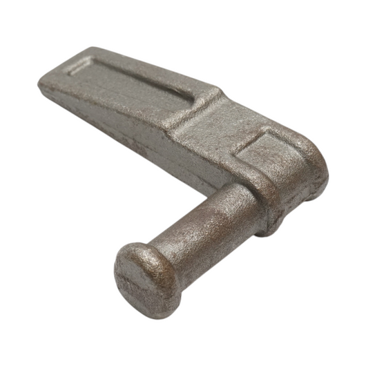 Supporto, bullone cerniera destra, rimorchio auto, saldabile 114x90x20mm