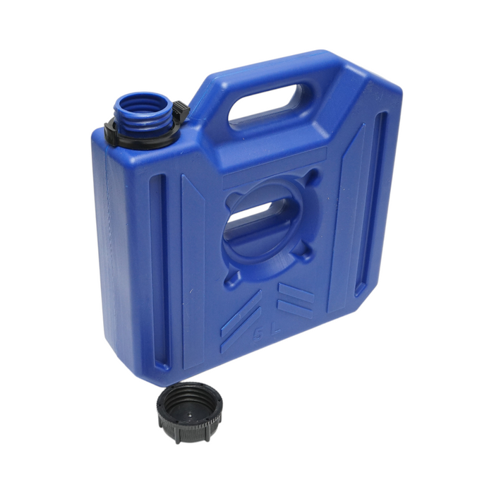 Tanica di plastica da 5 litri, tappo con tappo
