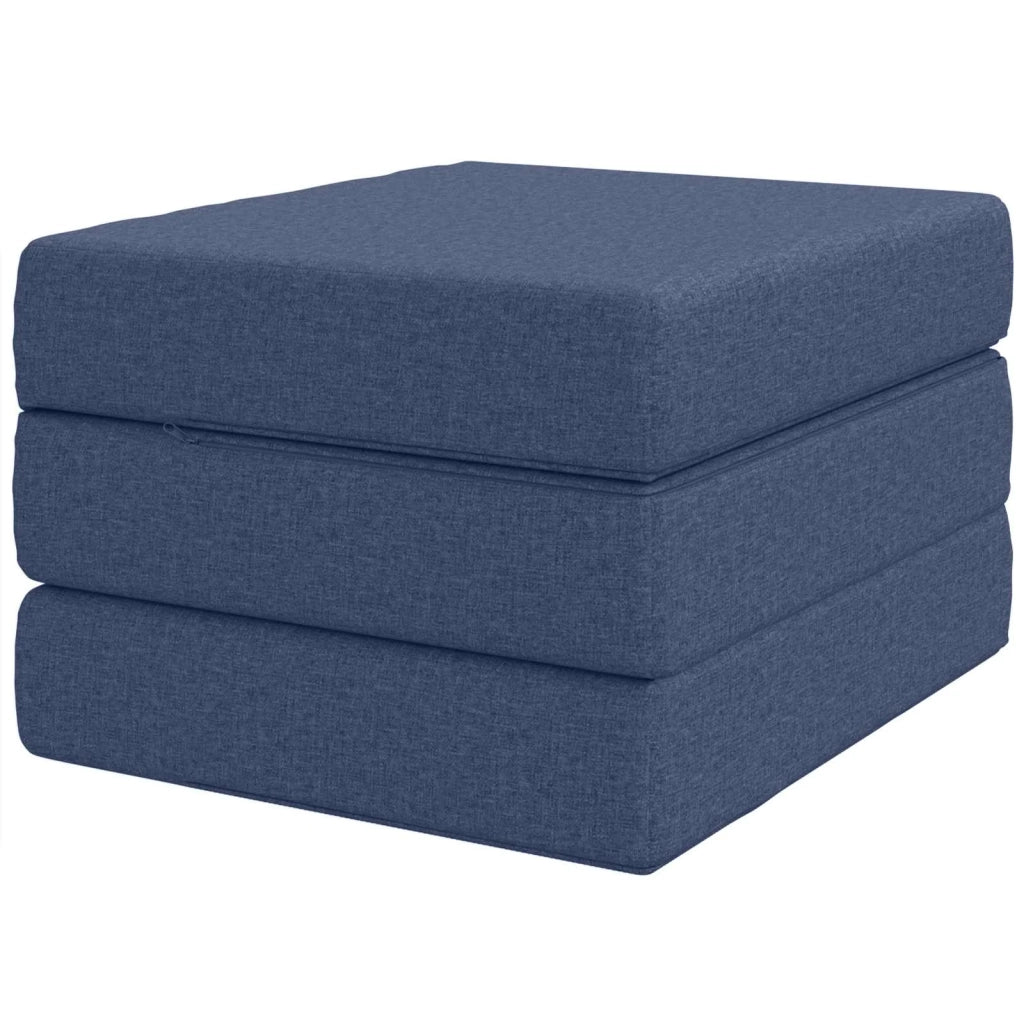 Divano Letto Pieghevole 90 x 67 x 45 cm Blu 900189