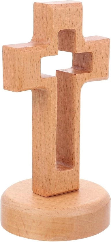 Croci in legno per parete da appendere decorativi ornamenti rustici da tavolo - Croci in legno artigianali