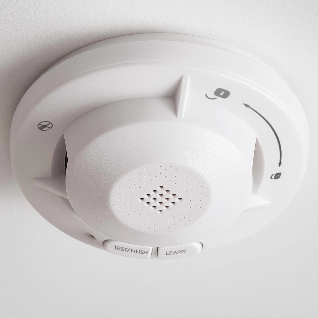 20x Rilevatore di fumo collegabili via radio Batteria da 20 anni e radio frequenza Allarme antincendio fotoelettrico da 820 dB per un'efficace protezione in appartamenti e case