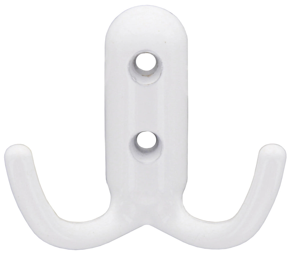APPENDIABITI A 2 GANCI 45X45 MM BIANCO LUCIDO- DIESSE- 30,0 pz