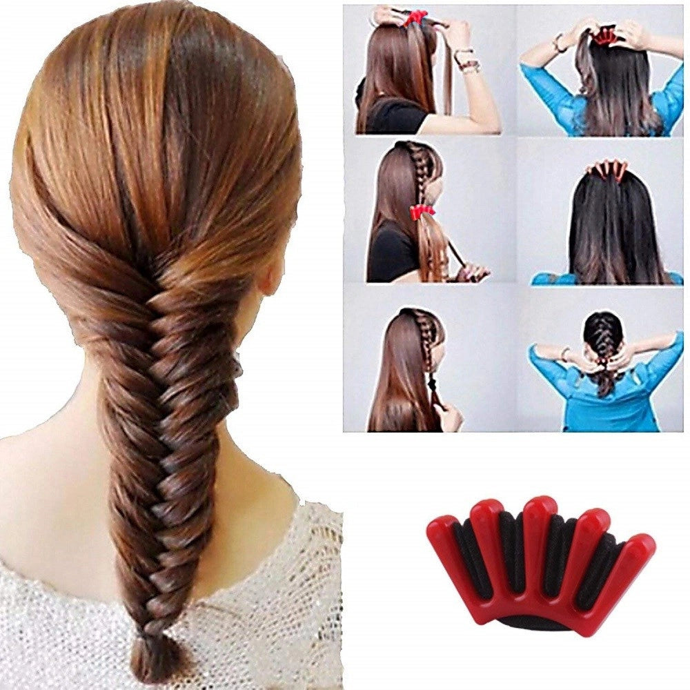 Trade Shop - Accessori Per Capelli Treccia Braider Twist Trecce Perfetta Acconciatura Donna -