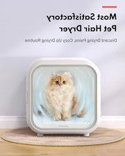 Föhn per immersion 360° completamente secco ultraleggero per cani e gatti con regolazione intelligente della temperatura.